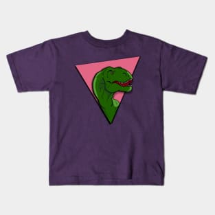 Retro T Rex (2) Kids T-Shirt